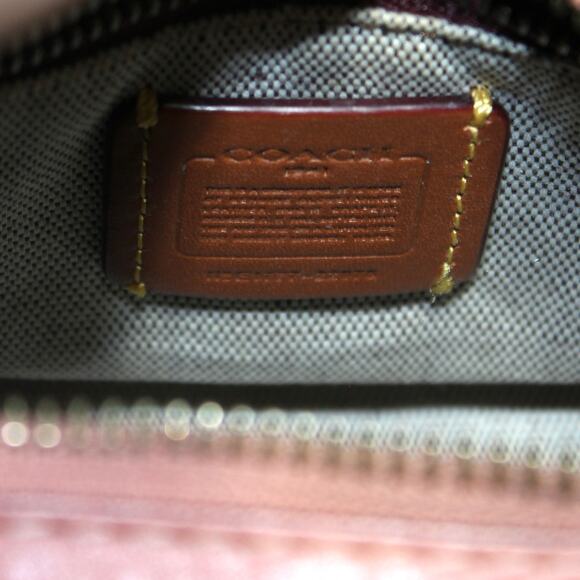 Coach Rogue 17 in Pewter Melon Pink Satchel Mini Bag - Picture 9 of 12